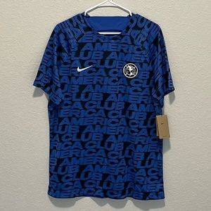 Club America Nike Dri-FIT Men’s Soccer Football Jersey Size XL Slim Fit NWT